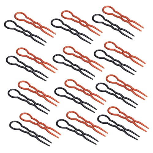 SHERCHPRY 24stücke U-förmige Haarnadeln Für Damen Brötchen Sticks Haar Gabeln Für Mädchen Haarschmuck Haar Zubehör von SHERCHPRY