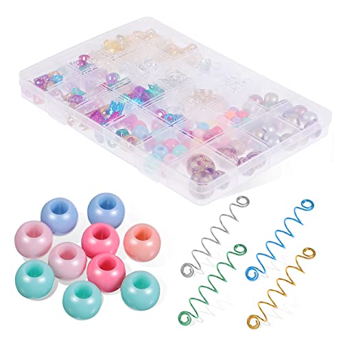 SHERCHPRY 278 Stk Dreadlocks Clips Zöpfe Haarspange Dekoration Haarspulen für Brötchen haarperlen haarschmuck haarsschmuck Flechtzubehör Dreadlock -Zubehör geflochtene Ringe Legierung SHERCHPRY 278 Stk Dreadlocks Clips Zöpfe Haarspange Dekoration Haarspulen für Brötchen haarperlen haarschmuck haarsschmuck Flechtzubehör Dreadlock -Zubehör geflochtene Ringe Legierung von SHERCHPRY