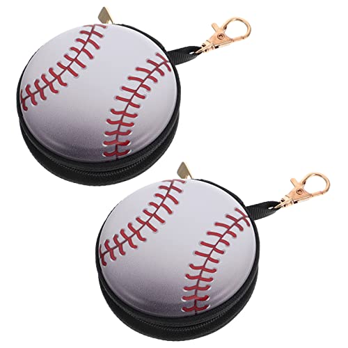 SHERCHPRY 2St Geldbörse transparentes Federmäppchen dreifach Geldklammer Geldbeutel für Münzen schlüsselanhänger Storage Boxes kleingeldbeutel kleine Handtasche Portemonnaie von SHERCHPRY