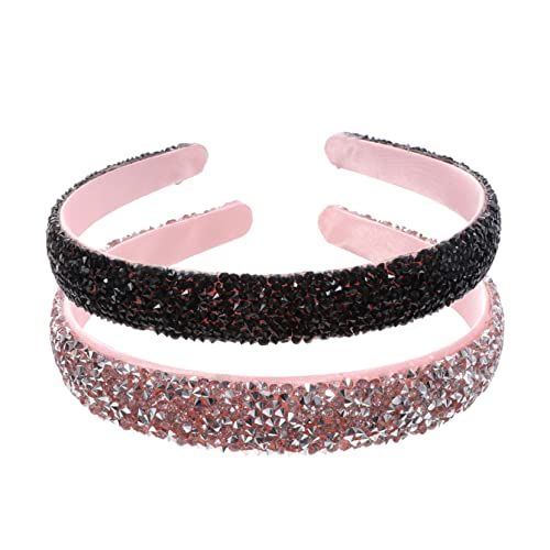 SHERCHPRY 2stücke Strass Stirnband Mit Kristallsteinen Breites Haarband Kopfband Glitzer Für Hochzeit Party Alltag Schmuck Kopfbedeckung SHERCHPRY 2stücke Strass Stirnband Mit Kristallsteinen Breites Haarband Kopfband Glitzer Für Hochzeit Party Alltag Schmuck Kopfbedeckung von SHERCHPRY