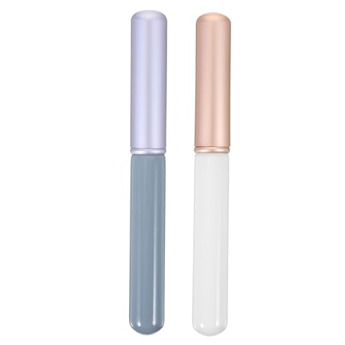 SHERCHPRY 2stücke Lippenstift-applikator Für Frauen Make-up-pinsel Tragbarer Lippenpinselstab Lipgloss-applikator Vielseitig Einsetzbar Für Lippenprodukte von SHERCHPRY