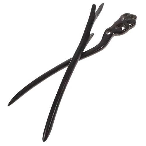 SHERCHPRY 2stücke Antike Holzhaarnadel Retro Haarstäbe Für Frauen Haarschmuck Haarstäbchen Holzhaarstäbchen Dekorationen Haarstyling-accessoires SHERCHPRY 2stücke Antike Holzhaarnadel Retro Haarstäbe Für Frauen Haarschmuck Haarstäbchen Holzhaarstäbchen Dekorationen Haarstyling-accessoires von SHERCHPRY