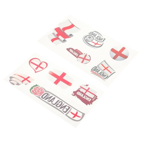 SHERCHPRY 2blätter Fußball-gesichtskörper Aufkleber Delicate Fake Tattoos Für Fans Tragbare Temporäre Tattoos Für Partys Kreative Designs Für Fußballspiele SHERCHPRY 2blätter Fußball-gesichtskörper Aufkleber Delicate Fake Tattoos Für Fans Tragbare Temporäre Tattoos Für Partys Kreative Designs Für Fußballspiele von SHERCHPRY