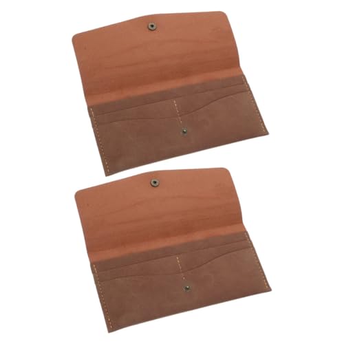 SHERCHPRY 2stücke Vintage Bifold Geldbörse Pu Mit -Schutz Schlanke Kartenhalter Für Und Alltag Robust Und Geeignet Für Und Damen von SHERCHPRY