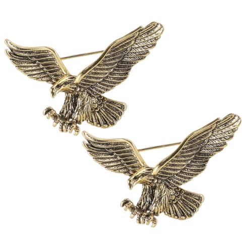 SHERCHPRY Brosche 2 Stück Vintage Anstecknadel Aus Legierung Für Damen Und Herren Für Kleidung Schal Und Rucksack Elegantes Design Für Partys Und Zeremonien von SHERCHPRY