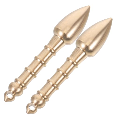 SHERCHPRY 2stücke Kreativer Messing Für Autoschlüssel Einzigartiger Schlüsselbund Mit Künstlerischem -herstellung Von Schlüsselanhängern von SHERCHPRY