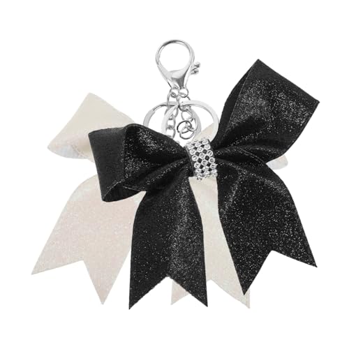 SHERCHPRY 2stücke Schlüsselanhänger Mit Schleife Aus Kunstleder Rucksack-schlüsselanhänger Schlüsselhalter Für Handtasche Und Brieftasche Organisationszubehör Für Frauen von SHERCHPRY