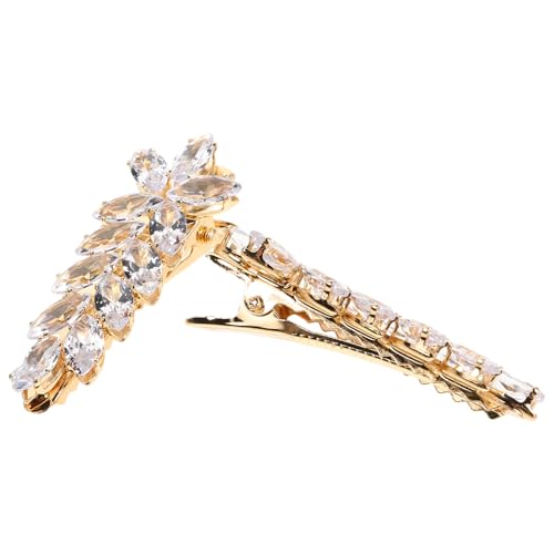 SHERCHPRY 2st Zirkon-haarnadel Braut Haarspangen Bindemittel Farbstoff-kit Glitzerumschlag Ausgefallene Haarspangen Reize Hervorhebungs-kit Französische Haarspangen Shampoo Styling Golden SHERCHPRY 2st Zirkon-haarnadel Braut Haarspangen Bindemittel Farbstoff-kit Glitzerumschlag Ausgefallene Haarspangen Reize Hervorhebungs-kit Französische Haarspangen Shampoo Styling Golden von SHERCHPRY