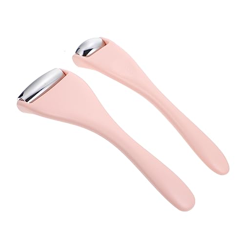 SHERCHPRY 2stücke Eisroller Gesichts-augenmassagegerät Augenpflege-massageroller Gesichtsmassageroller Für Frauen Gesichtspflegezubehör von SHERCHPRY