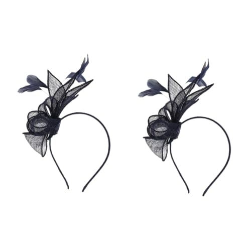 SHERCHPRY 2stücke Fascinator Hut Für Damen Elegantes Stirnband Mit Netzdesign Für Hochzeiten Teepartys Karneval Und Besondere Anlässe SHERCHPRY 2stücke Fascinator Hut Für Damen Elegantes Stirnband Mit Netzdesign Für Hochzeiten Teepartys Karneval Und Besondere Anlässe von SHERCHPRY