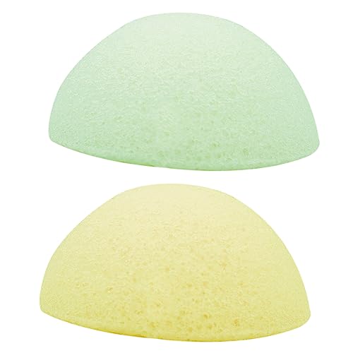 SHERCHPRY 2stücke Gesichtsschwamm Zum Waschen Des Gesichts Reinigungsschwämme Für Gesicht Gesichtsschwämme Zur Reinigung Gesichtsschwämme Leicht Zu Tragen Und Aufzubewahren Geeignet Für Vers von SHERCHPRY