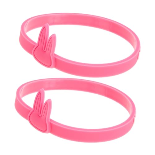 SHERCHPRY 2stücke Haargummis Als Modearmband Elastische Pferdeschwanzhalter Für Damen Mit Cartoon-design Passt Zu Verschiedenen Frisuren Und Outfits von SHERCHPRY
