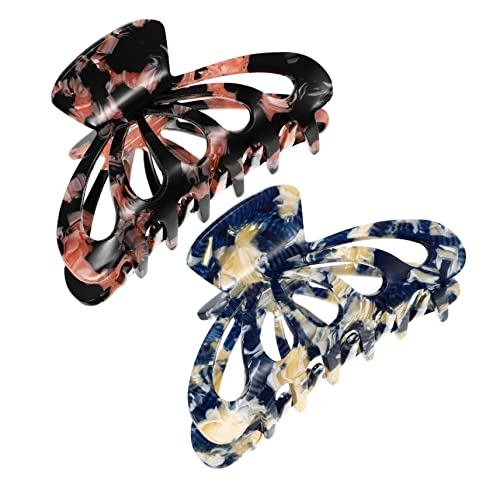 SHERCHPRY 2stücke Haarklammern Für Frauen Acryl Haar Kieferklammern Haarspangen Ornament Haardekor Klemmen Für Dünnes Dickes Haar SHERCHPRY 2stücke Haarklammern Für Frauen Acryl Haar Kieferklammern Haarspangen Ornament Haardekor Klemmen Für Dünnes Dickes Haar von SHERCHPRY