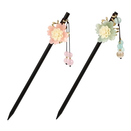 SHERCHPRY 2stücke Haarstäbchen Chinesischen Stil Haarstab Haarnadel Haar Essstäbchen Für Frauen Mädchen Teenager Zum Halten Von Frisuren Für Alltag Hochzeit Party von SHERCHPRY