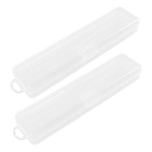 SHERCHPRY 2stücke Kosmetik-aufbewahrungsbox Mit Deckel Tragbarer Make-up-pinselhalter Für Reisen Platz Pinsel Lidschattenpinsel Und Augenbrauenstifte Klarer Transparenter Körper Für Schnelle SHERCHPRY 2stücke Kosmetik-aufbewahrungsbox Mit Deckel Tragbarer Make-up-pinselhalter Für Reisen Platz Pinsel Lidschattenpinsel Und Augenbrauenstifte Klarer Transparenter Körper Für Schnelle von SHERCHPRY