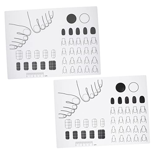 SHERCHPRY 2stücke Silikon Nagel Färbung Matte Für Maniküre Praxis Kissen Schönheit Salon Lieferungen Mit Farbigem Silikonpad Für Nagelpastenwerkzeug Und Nagelstudiobedarf SHERCHPRY 2stücke Silikon Nagel Färbung Matte Für Maniküre Praxis Kissen Schönheit Salon Lieferungen Mit Farbigem Silikonpad Für Nagelpastenwerkzeug Und Nagelstudiobedarf von SHERCHPRY
