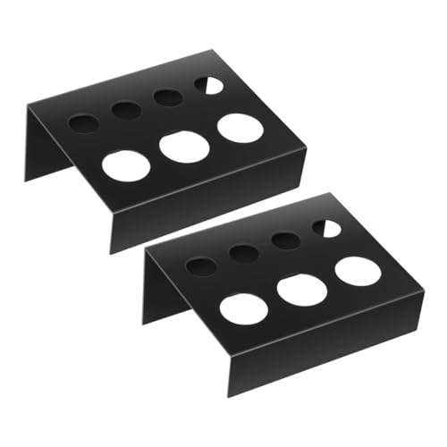 SHERCHPRY 2stücke Teiliges Rechteckiger Pigmenthalter Metall Für - Robuster Organizer Für -ink- Und Farbtöpfe Für Künstler Und Kreative Anwendungen von SHERCHPRY