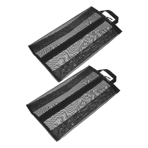 SHERCHPRY 2stücke Netz-schuhtaschen Zum Reisen Damen Und Herren Atmungsaktive Schuhbeutel Zur Aufbewahrung Leicht Und Tragbar Für Geschäftsreisen Und Outdoor-aktivitäten von SHERCHPRY