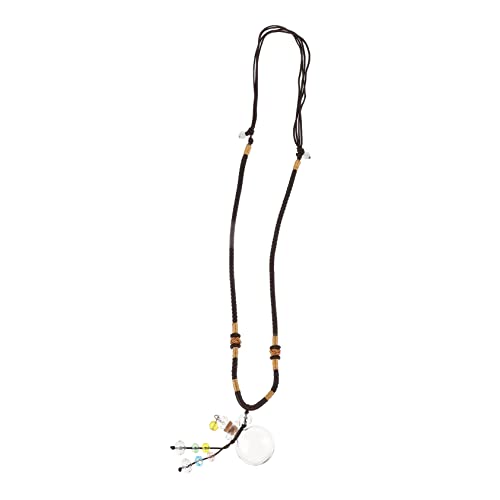 SHERCHPRY 3 Stk Halskette mit ätherischen Ölflaschen Auto-Aromatherapie-Diffusor Halskettenanhänger mit ätherischen Ölen eine Halskette Halsband für Damen ätherisches öl anhänger Parfüm Glas von SHERCHPRY