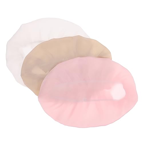 SHERCHPRY 3 Stück Satin Schlafhaube für Damen Teiliges Set mit Elastischem Design für Längeres Haar zum Schlafen und Makeup Khaki Weiß und Rosa Atmungsaktiv und Bequem SHERCHPRY 3 Stück Satin Schlafhaube für Damen Teiliges Set mit Elastischem Design für Längeres Haar zum Schlafen und Makeup Khaki Weiß und Rosa Atmungsaktiv und Bequem von SHERCHPRY