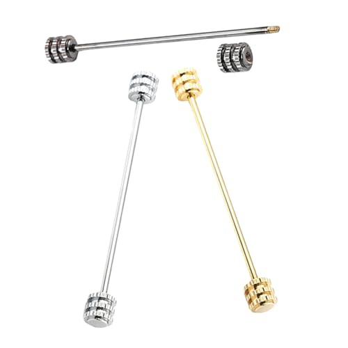 SHERCHPRY 3 Stück Teiliges Herren Hemdkragen Stift Anstecknadeln für Anzüge Kupfer Reversbrosche Tuxedo Accessoires für Hochzeit Party und Formelle Anlässe Eleganter Kragenhalter von SHERCHPRY