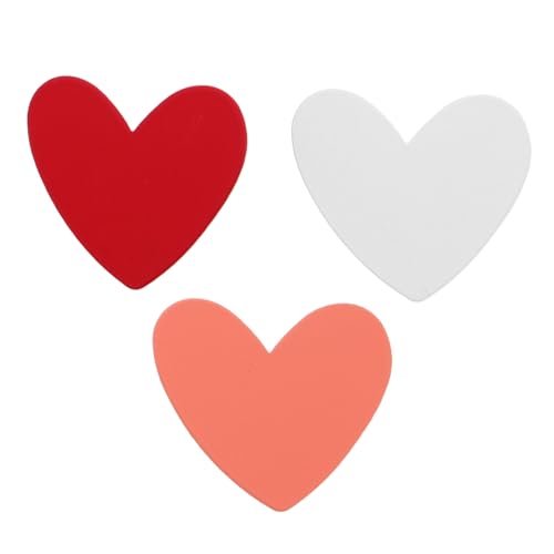 SHERCHPRY 3 Stück Teiliges Herz-broschen Zinklegierung mit Retro-emaille Vintage-anstecknadeln für Valentinstag Hochzeit und Party Herzförmige Anstecknadeln für Kleidung Hüte und Taschen von SHERCHPRY