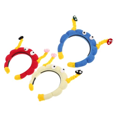 SHERCHPRY 3 Stück Teiliges Spa Haarband mit Niedlichem Cartoon-design Elastisches Make-up Stirnband für Damen und Mädchen Multifunktional für Gesichtswäsche Hautpflege und Yoga Modisches SHERCHPRY 3 Stück Teiliges Spa Haarband mit Niedlichem Cartoon-design Elastisches Make-up Stirnband für Damen und Mädchen Multifunktional für Gesichtswäsche Hautpflege und Yoga Modisches von SHERCHPRY