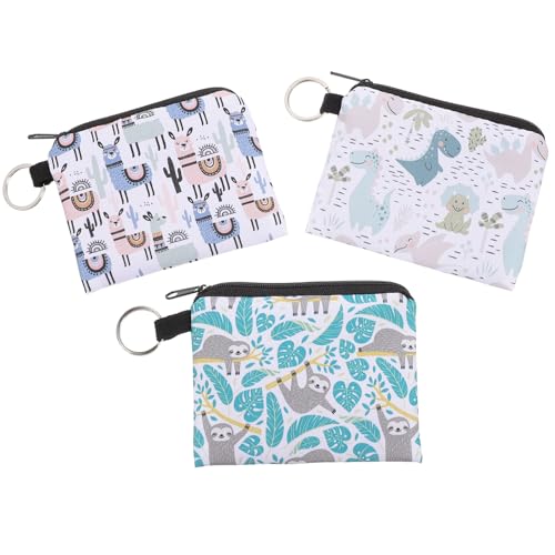 SHERCHPRY 3 Stück Kosmetiktaschen mit Zartem Druck für Damen Kulturbeutel für Reise Makeup Organizer mit Robustem Reißverschluss Praktisch und Vielseitig für Büro und Freizeit von SHERCHPRY