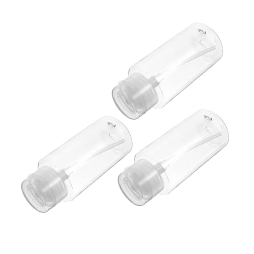 SHERCHPRY 3stücke Pumpspenderflasche Für Nagellackentferner Make-up-entferner-flüssigkeitsspender Klare Zum Herunterdrücken Nachfüllbar Für Reise Und Tägliche Hautpflege von SHERCHPRY