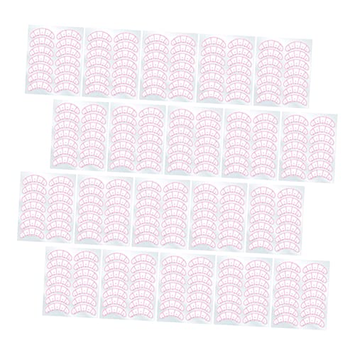 SHERCHPRY 30 Blatt Wimpernverlängerung Aufkleber Punkte Positionierung Isolations Pads für Professionelle und Private Anwendung Gebogene Form Passend für Augen Verhindert Verkleben Wimpern von SHERCHPRY