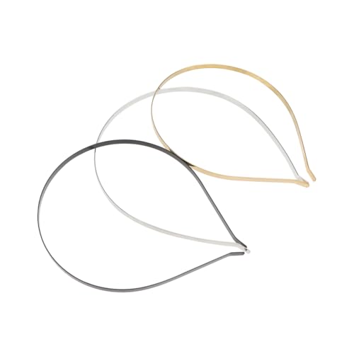 SHERCHPRY 30 Stück Metall Haarreif Für Frauen Und Mädchen 5mm Glatte Selbstgemacht Haarbänder Schwarz Gold Haarschmuck Für Unisex Für Bastelprojekte Und Private Partys SHERCHPRY 30 Stück Metall Haarreif Für Frauen Und Mädchen 5mm Glatte Selbstgemacht Haarbänder Schwarz Gold Haarschmuck Für Unisex Für Bastelprojekte Und Private Partys von SHERCHPRY
