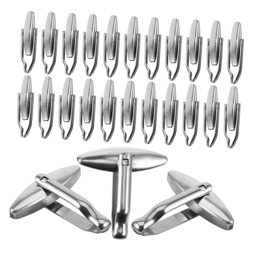 SHERCHPRY 30 Stück Teiliges Manschettenknöpfe aus Polierte Herren Cufflinks mit Glänzendem Finish Leicht und Komfortabel Geeignet für Hochzeit Business und Festliche Anlässe als von SHERCHPRY