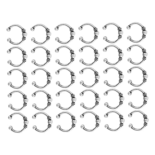 SHERCHPRY 30stücke Haarnadeln Für Zöpfe Haarschmuck Haarflechtringe Diy-kopfschmuck Haarschmuck Für Frauen Langlebig Strapazierfähig Damen Herren Haadekoration Leuchtende von SHERCHPRY