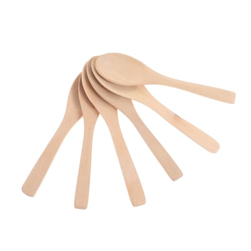 SHERCHPRY 36stücke Gesichtsmaske Holz Löffel Pulverlöffel Für Maskenpuder-holzwerkzeug -mischwerkzeug von SHERCHPRY
