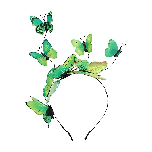 SHERCHPRY Butterfly Headband Für Halloween Verstellbare Haaraccessoires Mit Schmetterlingsdesign Für Kostümpartys Und Besondere Anlässe Für Damen Und Mädchen von SHERCHPRY