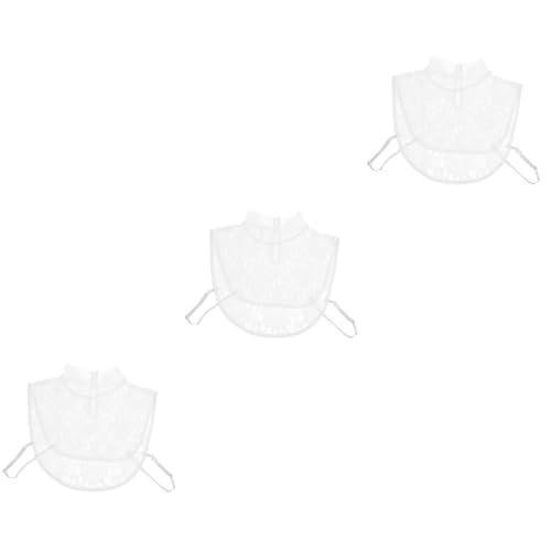 SHERCHPRY 3stücke Fake Detachable Collar Für Damen Abnehmbarer Spitzenkragen Eleganter Blusenkragen Für Kleidungsstücke Für Business-outfits Und Freizeitmode von SHERCHPRY