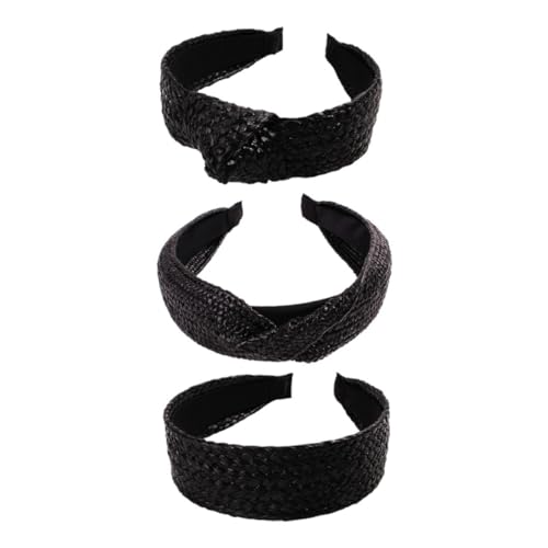 SHERCHPRY 3stücke Gewebte Haarreifen Kopfschmuck Mädchen Haarschnitt Stirnband Accessoire Mode Haarband Für Party Fotos Und Andere Anlässe von SHERCHPRY