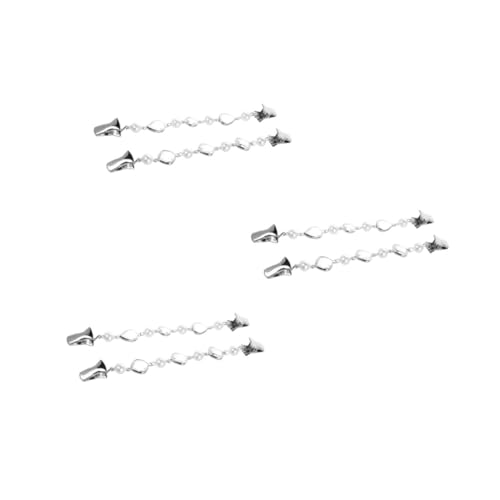 SHERCHPRY 3sätze Wasserfall-strassclips Für Damen Teiliges Perlen Und Vintage-inspirierte Cardigan Und Schal-clips Stilvoller Taillenstraffer Für von SHERCHPRY