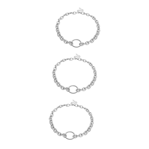 SHERCHPRY 3stücke Personality Punk Geometric Choker Halskette Für Frauen Exaggerierte Schmuckstück Mit Einzigartigem Design Für Partys Und Besondere Anlässe Silber von SHERCHPRY