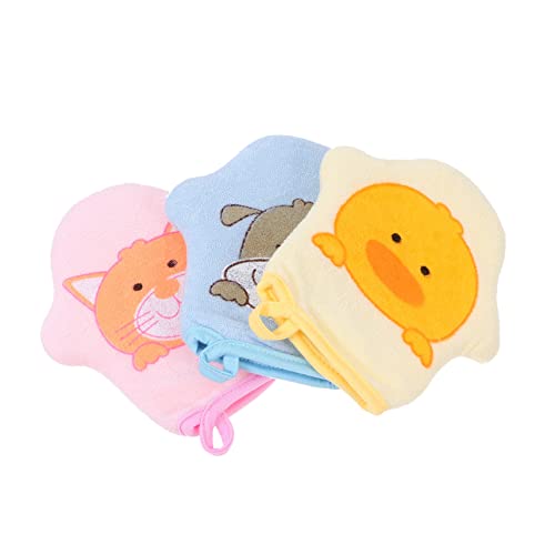 SHERCHPRY 3stücke Badehandschuh Für Junge Mädchen Duschhandschuhe Badehandschuhe Aus Hochwertigem Material Körperpeelinghandschuhe Für Shower Scrubber SHERCHPRY 3stücke Badehandschuh Für Junge Mädchen Duschhandschuhe Badehandschuhe Aus Hochwertigem Material Körperpeelinghandschuhe Für Shower Scrubber von SHERCHPRY