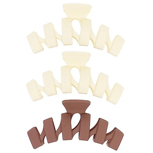 SHERCHPRY 3stücke Haarspange Für Frauen Haarclip Großes Kopfschmuck Accessoires Mehrzweck Haarspangen Für Dickes Haar SHERCHPRY 3stücke Haarspange Für Frauen Haarclip Großes Kopfschmuck Accessoires Mehrzweck Haarspangen Für Dickes Haar von SHERCHPRY