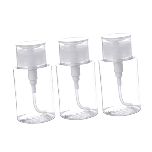SHERCHPRY 3stücke Leere Verschließbare Pumpe Flasche Pumpflaschen Für Reisebehälter Flüssigkeit Make-up-entferner Hautpflegelotion von SHERCHPRY