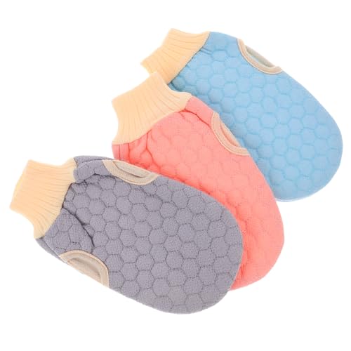 SHERCHPRY 3stücke Peeling-handschuhe Duschhandschuhe Aus Luffa Entferner Für Abgestorbene Haut Körpermassage-handschuhe Für Männer Und Frauen Badehandschuhe Zum Peeling Und Reinigen SHERCHPRY 3stücke Peeling-handschuhe Duschhandschuhe Aus Luffa Entferner Für Abgestorbene Haut Körpermassage-handschuhe Für Männer Und Frauen Badehandschuhe Zum Peeling Und Reinigen von SHERCHPRY