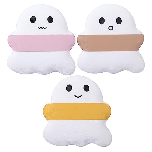 SHERCHPRY 3stücke Puderquaste Für Make-up Make-up-puderquaste Kleine Puderquasten Für Frauen Trockene Und Nasse Anwendung Für Mädchen -form Leicht Zu Transportieren von SHERCHPRY