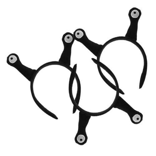 SHERCHPRY 3stücke Teiliges Schnecken-antenne Haarband Für Erwachsene Lustiger Kopfschmuck Für Partys Cosplay Und Kostüm-events Niedliche Tier-haaraccessoires Für Ganze Familie von SHERCHPRY