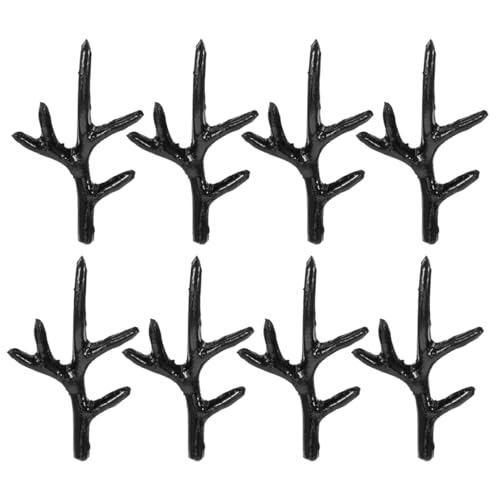 SHERCHPRY 4paare Hirschgeweih Stirnband Aus Kunststoff Zum Basteln Diy-geweih- Geweih-diy-zubehör Stirnband-zubehör von SHERCHPRY