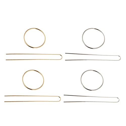 SHERCHPRY 4 Sätze U Förmige Haarnadeln für Damen aus Legiertem Eleganter Haarstyling Clip für Verschiedene Frisuren und Anlässe Langlebig und Leicht Perfektes für Freundinnen SHERCHPRY 4 Sätze U Förmige Haarnadeln für Damen aus Legiertem Eleganter Haarstyling Clip für Verschiedene Frisuren und Anlässe Langlebig und Leicht Perfektes für Freundinnen von SHERCHPRY