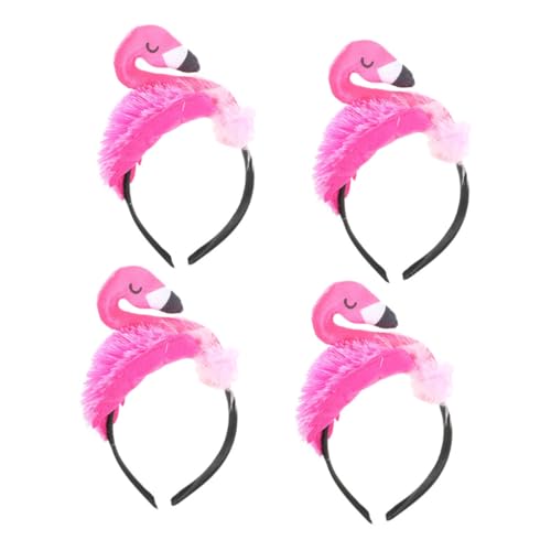 SHERCHPRY 4stücke Flamingo-stirnband Tropisch Für Frauen Und Mädchen Haarschmuck Für Hawaii-party Strandparty-stirnband Mit Flamingo-dekor Leicht Und Angenehm Zu Tragen SHERCHPRY 4stücke Flamingo-stirnband Tropisch Für Frauen Und Mädchen Haarschmuck Für Hawaii-party Strandparty-stirnband Mit Flamingo-dekor Leicht Und Angenehm Zu Tragen von SHERCHPRY