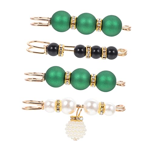 SHERCHPRY 4 Stück Anti Belichtungs Brosche Button Down Pullover Knopfverlängerungen Für Jeans Pin Benutzerdefinierte Hosen Taillenclip Damenpullover Cardigan Clip Dekolleté Künstliche von SHERCHPRY