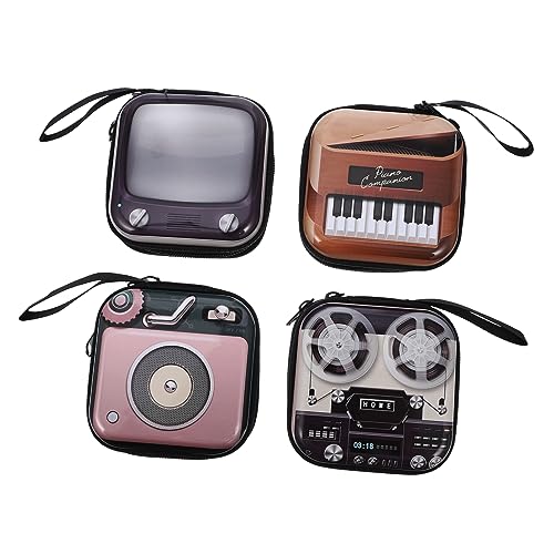 SHERCHPRY 4stücke Münzbeutel Bügelbeutel Aufbewahrung Kleingeldbeutel Minibeutel Kleines Portemonnaie Retro Geld Tasche von SHERCHPRY
